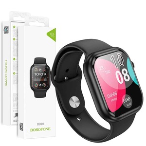 Borofone BD10 Bluetooth 5.3 2.0 inch Make Call / Answer Sports Smart Watch For Men /Women (Black)