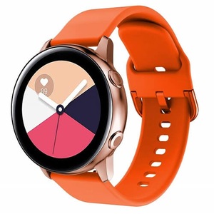 For Garmin Forerunner 645 Music Replacement Band Wristband Silicone Sports Watch (Orange)