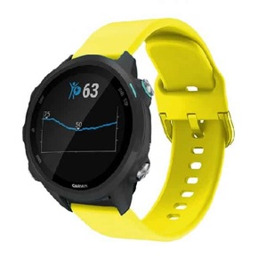 For Garmin Venu 2 Plus /Venu SQ Replacement Band Wristband Silicone Sports Watch (Yellow)