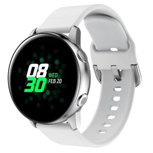 For Garmin Vivomove Trend /Vivomove HR Replacement Band Wristband Silicone Sports Watch (White)