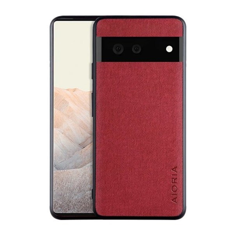 Buy For Google pixel 6 AIORIA Textile Fabric Shockproof Soft TPU Heavy