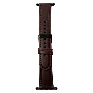Genuine Leather Wristband For Apple Watch Series 10 /9 /8 /7 /SE /6 /5 /4 /3 /2 /1 Ultra 2 38 /40 /41 /42 /44 /45 /46 /49mm (Coffee)