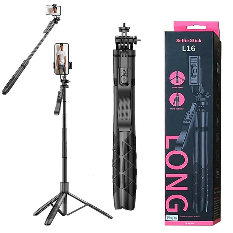 L16 1530mm Wireless Selfie Stick Tripod Stand Foldable Monopod for Gopro  Action Cameras Smartphones Balance Steady Shooting Live - AliExpress
