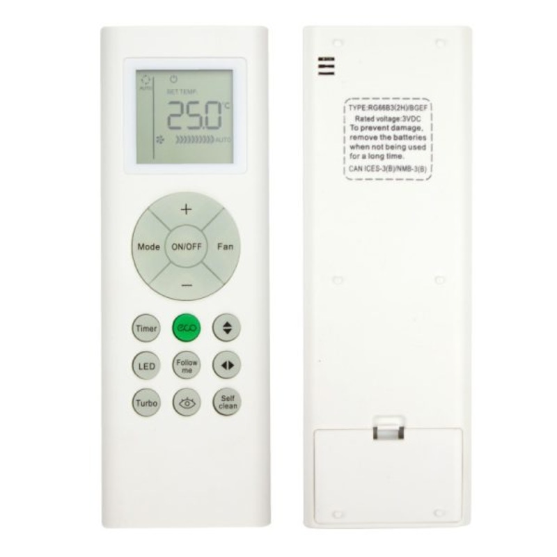 Buy RG66A2/BGEF Remote Control For Kelvinator Aircon Air Conditioner KSD71HRH KSV71HWH KSD90HRH