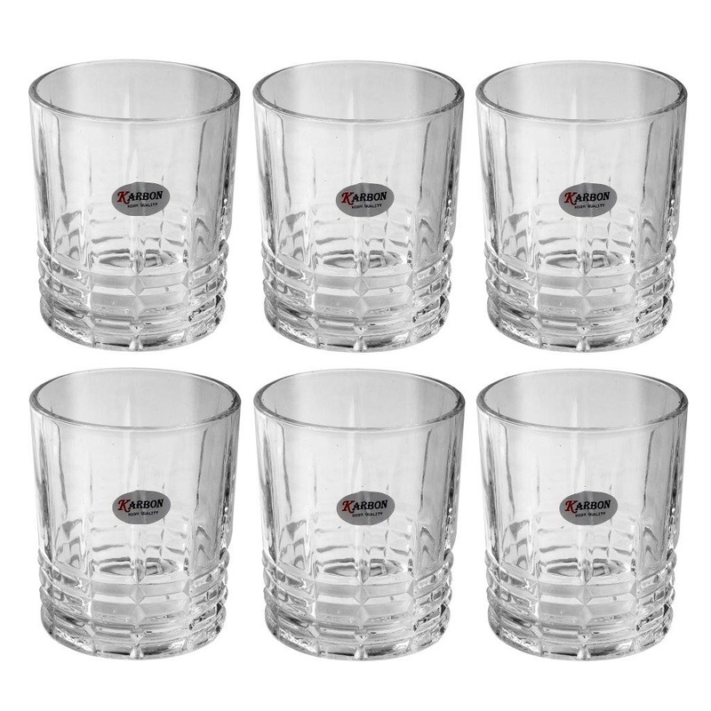 Buy Drinking Glass Tumblers Set of 6 325 ml MyDeal