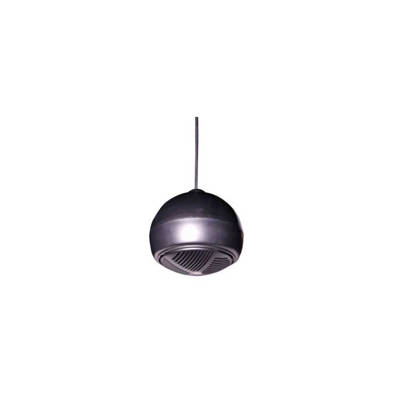 Buy 100V Line 15W Black Ball Pendant Ceiling Speaker MyDeal
