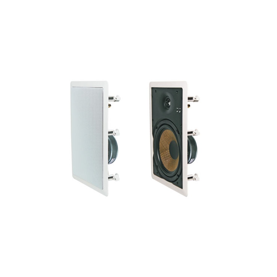 Buy 200mm 100W 2 Way Rectangular Platinum Ceiling Speaker Pair ...
