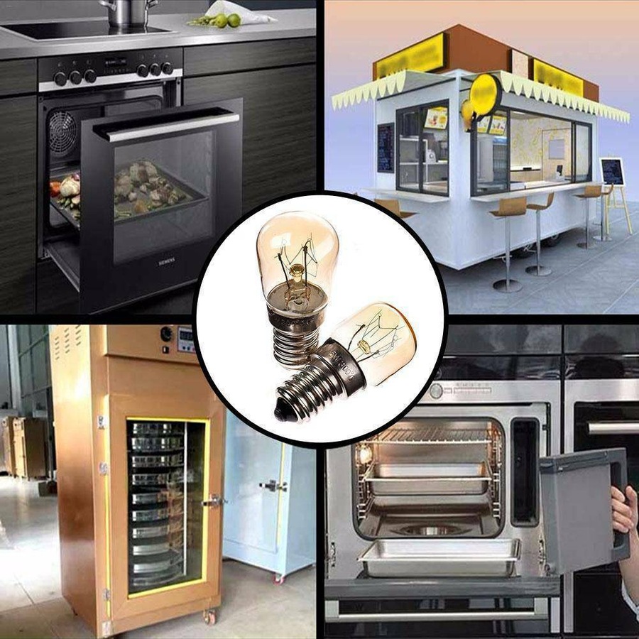 20Pcs Himalayan Salt Lamp Globe Bulb Light Bulbs Heat Resisting 7W/15W E14