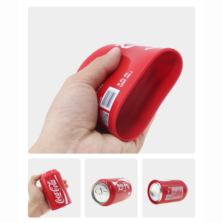 2pcs Hide A Beer Can Covers Bottle Sleeve Case Silicone Hide 355ML Cans Beverage COKE