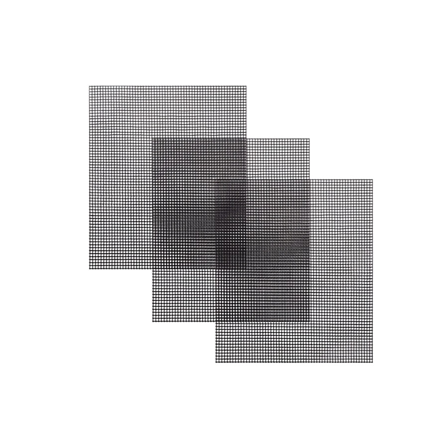 3-10PC BBQ Mesh Grill Mat Non-Stick Liner Cooking Barbecue Sheet Wire Baking Pad