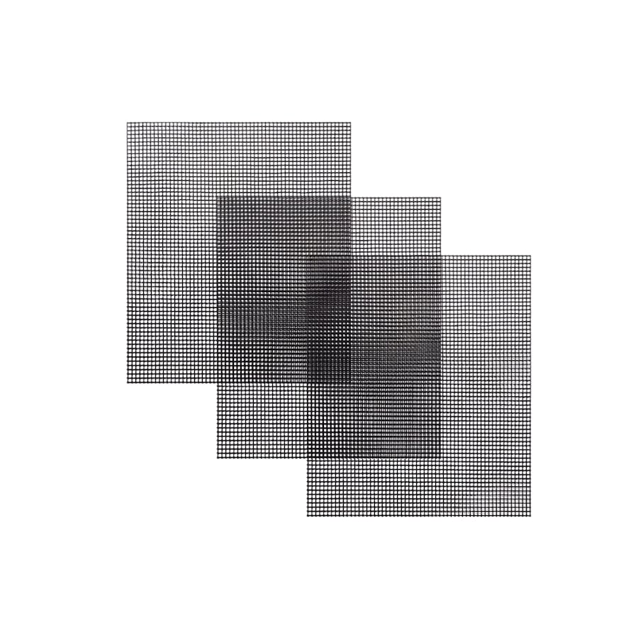 3-10PC BBQ Mesh Grill Mat Non-Stick Liner Cooking Barbecue Sheet Wire Baking Pad