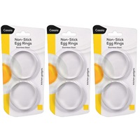 3x 2pce Egg Rings