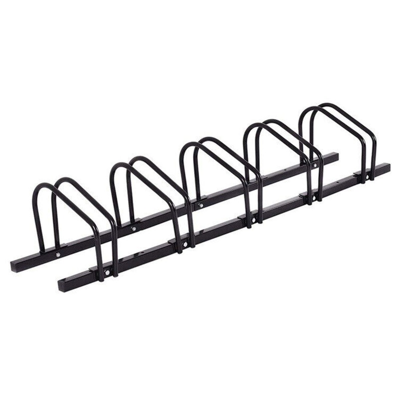 Buy 5 Bike Floor Parking Rack Instant Storage Stand Bicycle Cycling ...