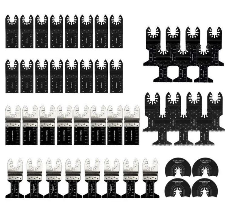 50PCS Oscillating Multi Tool Blade Saw Blades Wood Metal Cutter For Dewalt Fein