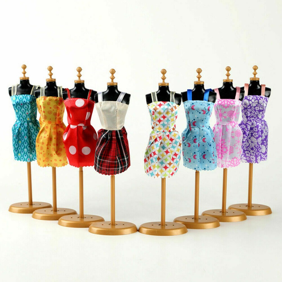 70pcs Items For Barbie Doll Jewellery Clothes Set Accessories Dresses Shoes