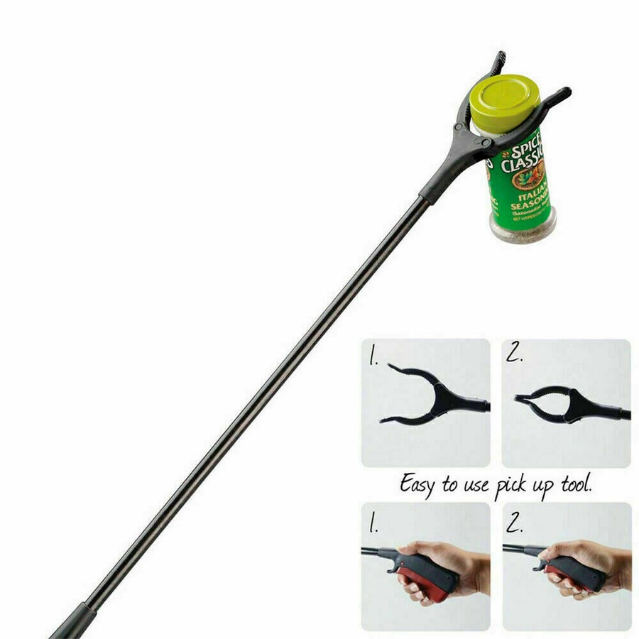 80cm Pick Up Tool Reacher Grabber Extend Hand Trash Picker Arm Stick