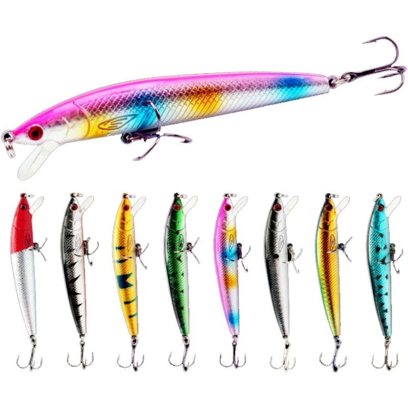 Buy 88 Minnow Fishing Lures Redfin Trout Cod Yellowbelly Bream Salmon Jacks  Flathead - MyDeal