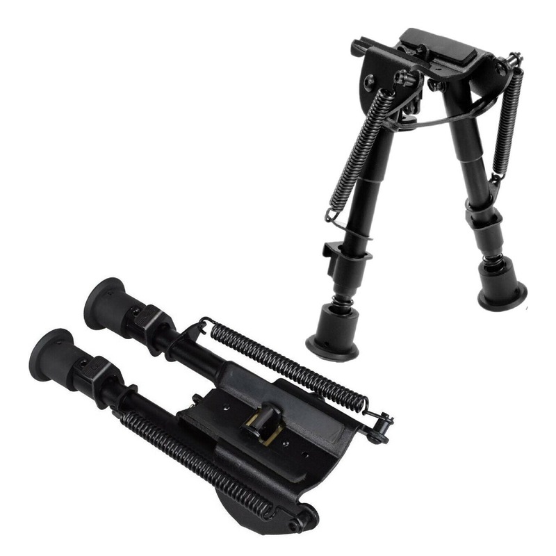 Buy Adjustable 6" to 9" Height Sniper Hunting Rifle Bipod Sling Swivel