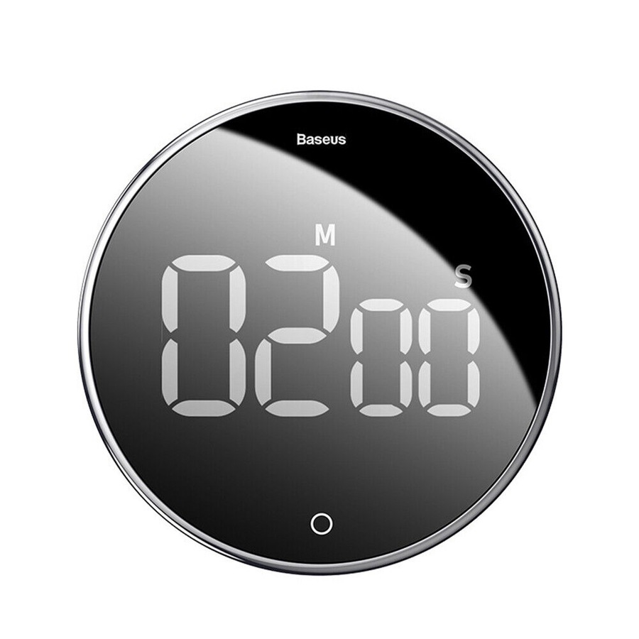 Baseus Magnetic Countdown Pro Alarm Clock Kitchen Timer Cooking Stopwatch 99min