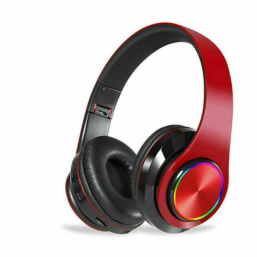 Bluetooth 5.0 Wireless Stereo Headphones Earphones For iPad Phone IOS Android