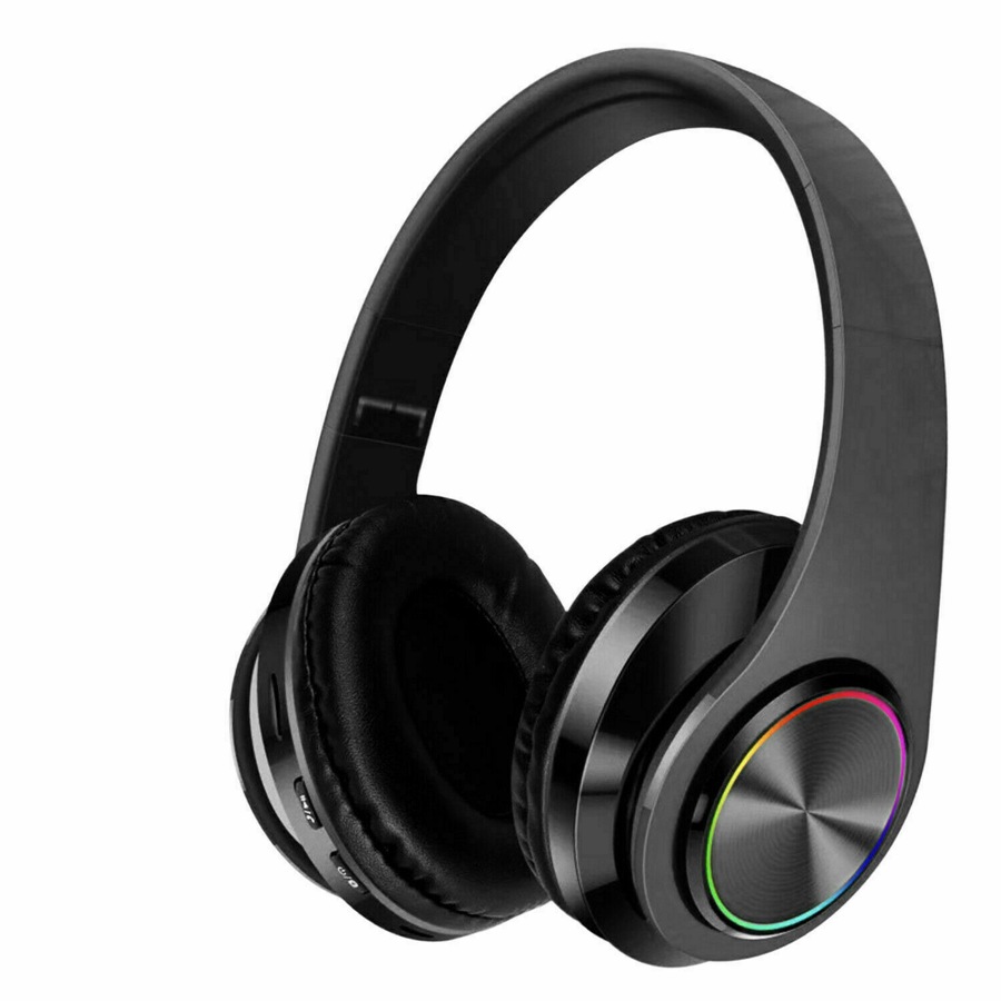 Bluetooth 5.0 Wireless Stereo Headphones Earphones For iPad Phone IOS Android