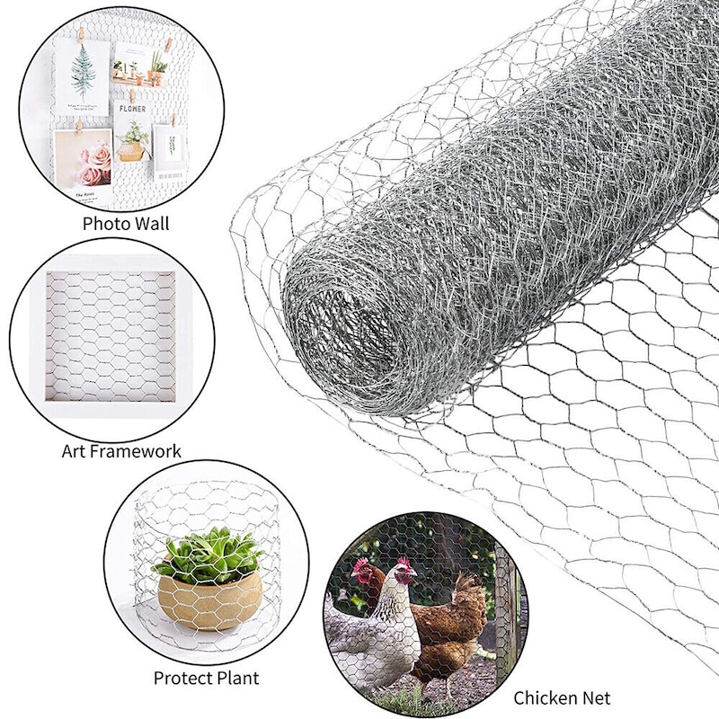 Buy Chicken Wire 5m x 1m - MyDeal