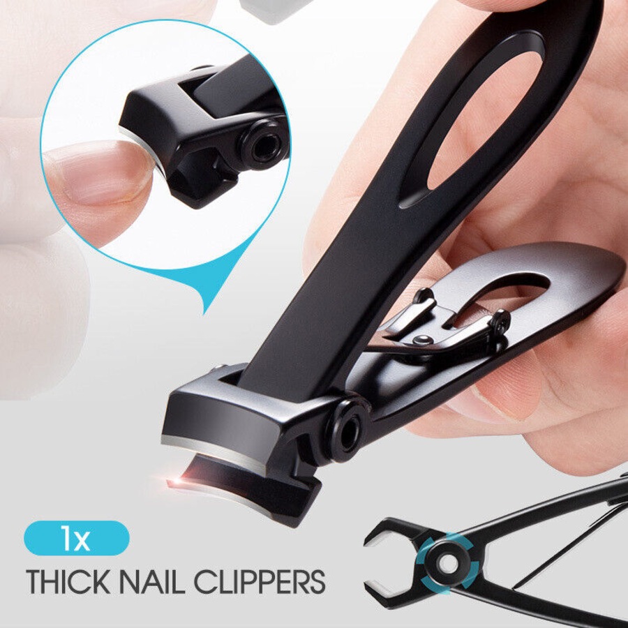 Extra Large Toe Nail Clippers Wide Jaw Opening Nail Cutter For Thick Nails