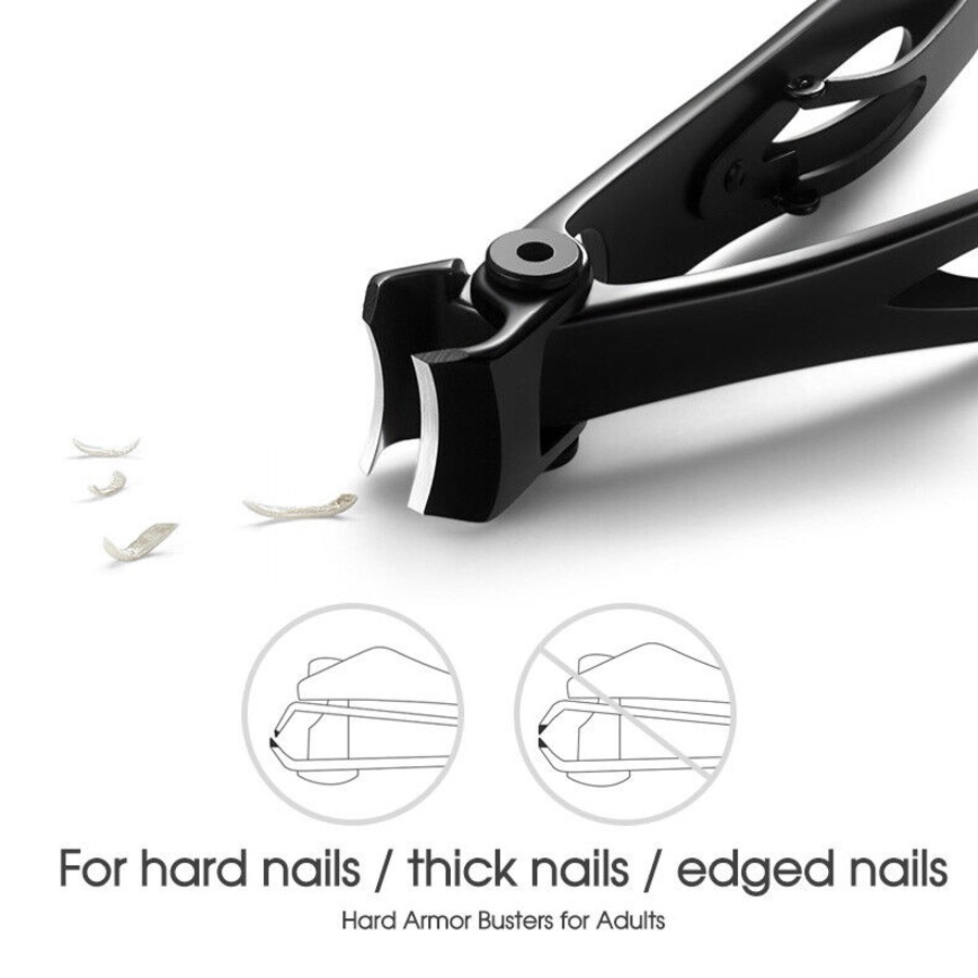 Extra Large Toe Nail Clippers Wide Jaw Opening Nail Cutter For Thick Nails