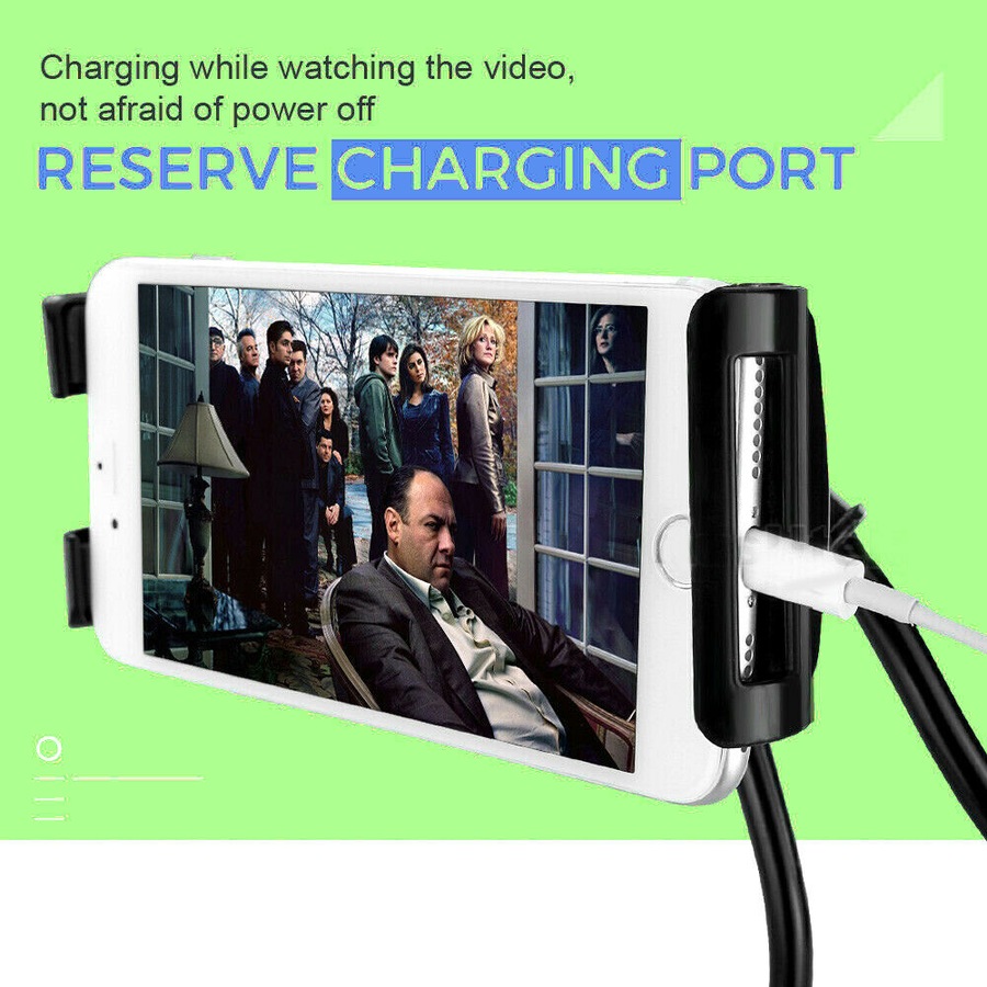 Flexible Lazy Bracket Mobile Phone Neck Hanging Stand Holder