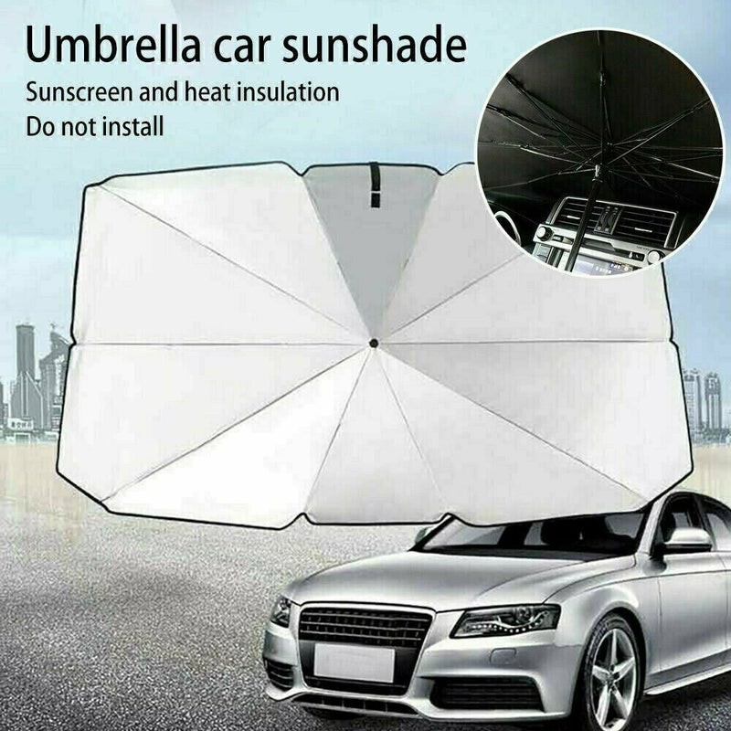 Buy Foldable Sun Shade Car Windshield Sunshade Umbrella Front