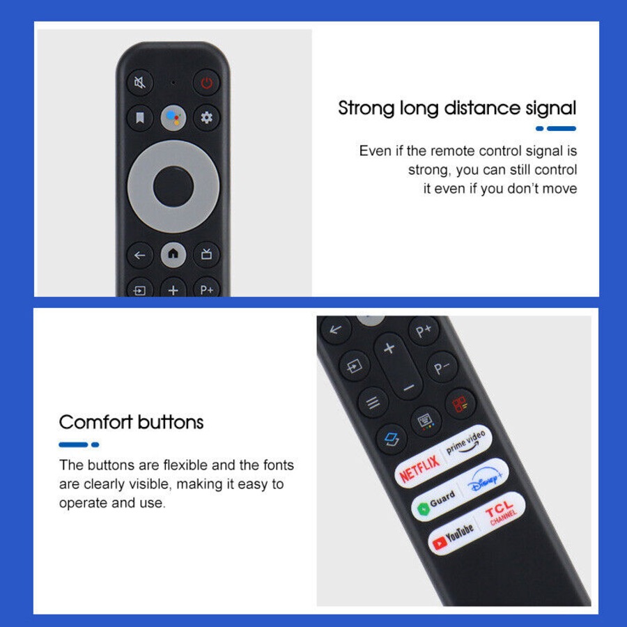 For TCL RC902V FMR2 FMR4 5 7 6 9 FMR 1 FAR1 32S615-AU Infrared TV remote control