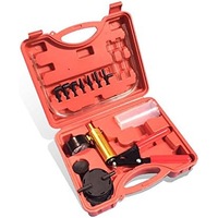 Hand Held Brake Bleeder Tester Set Bleed Kit Vacuum Pump Car Motorbike Bleeding