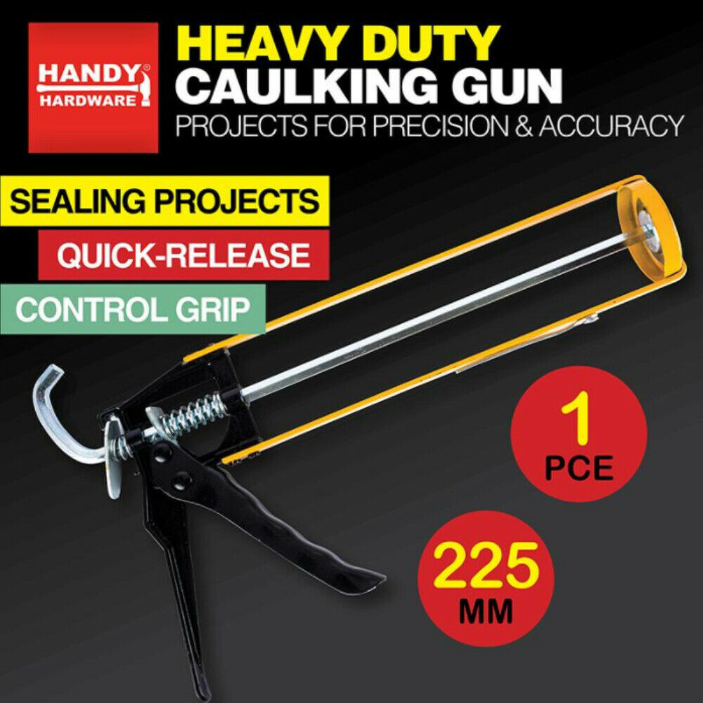 Handy Hardware® Caulking Gun Lightweight Heavy Duty Quick Release Tiles Woo  Australia