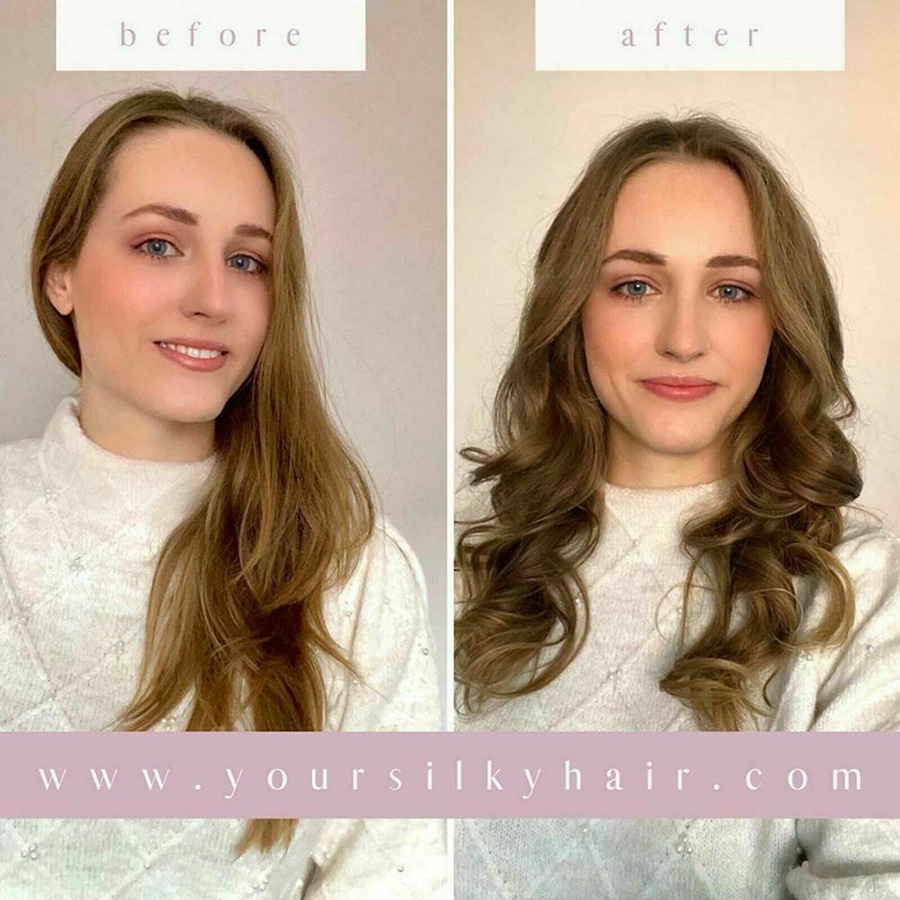 Heatless Curling Rod Silk Curling Ribbon Hair Rollers Lazy Curler Sets Headband