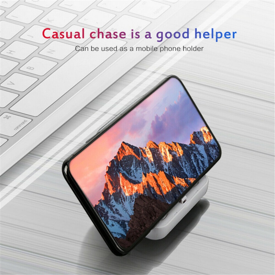 IPX7 TWS Bluetooth 5.0 Wireless headset Earphones Earbuds 3500mAh Waterproof BLACK