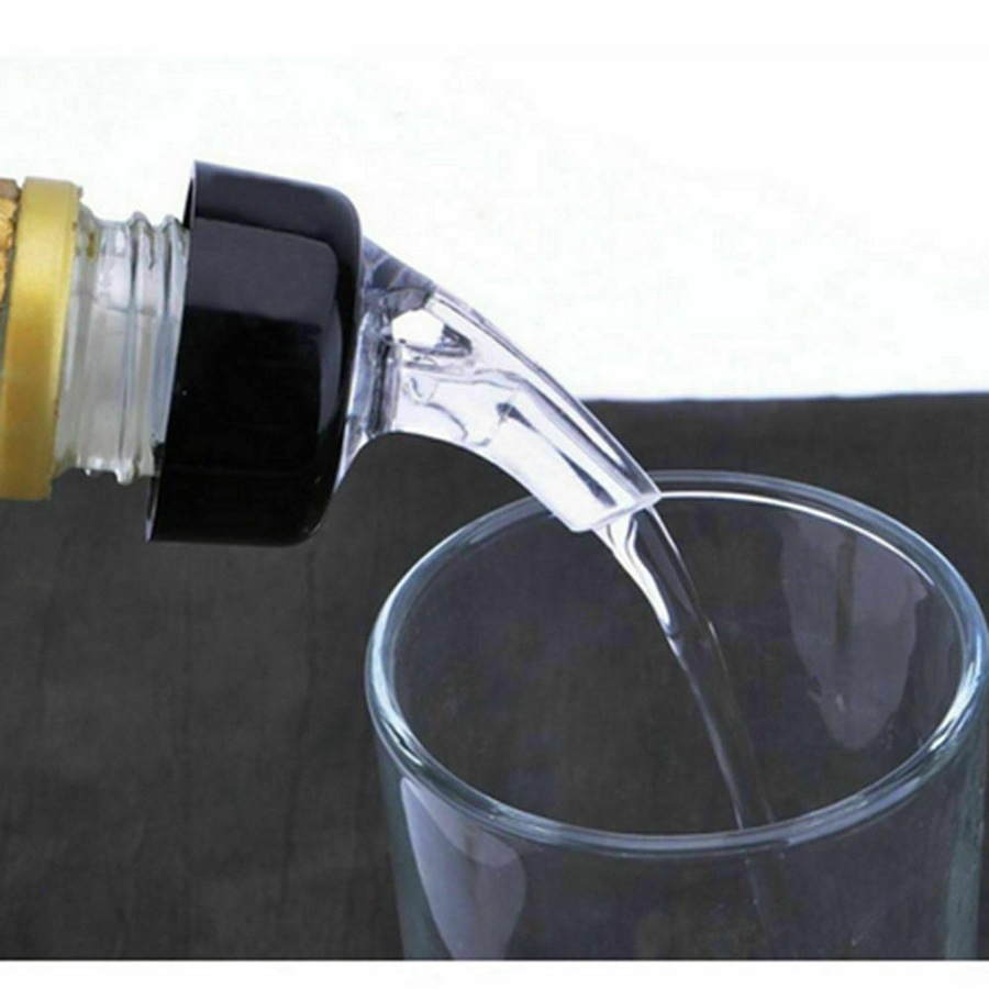 Liquor 30ml Shot Bottle Pourer Dispenser Measure Wine Spirit Nip Barware