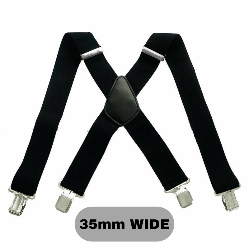 Elastic Clip-on Braces