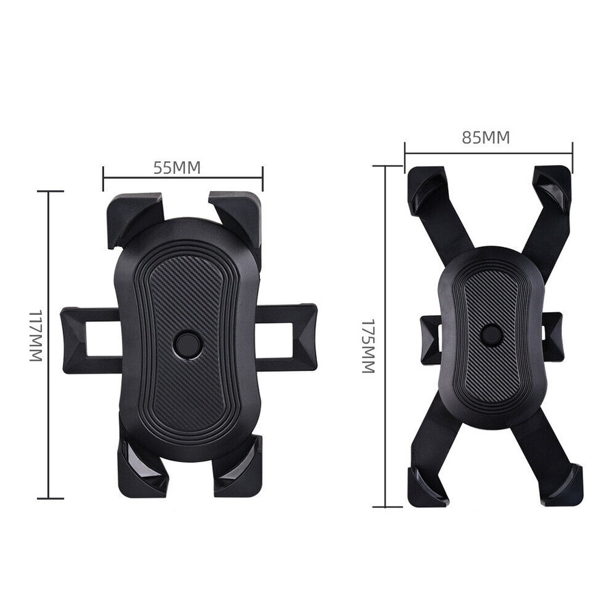 Mobile Phone Holder Bracket Handlebar GPS Mount For Motorcycle Bicycle Bike MTB