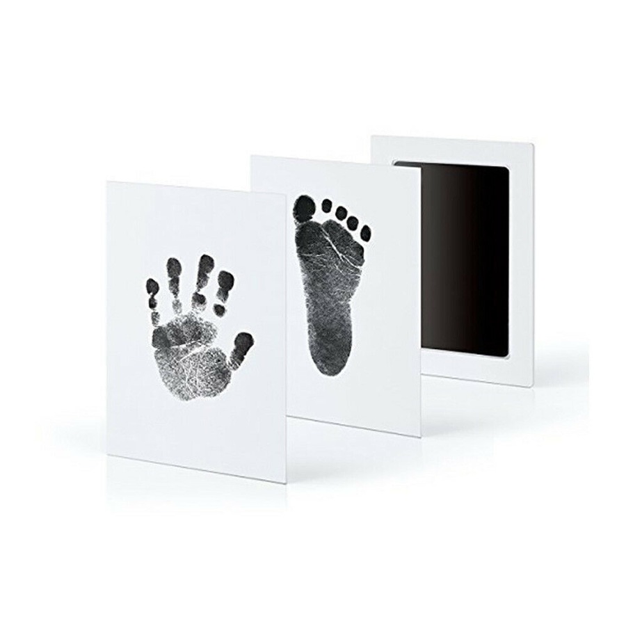 Newborn Wipe Safe Hand & Foot Print Kit Baby Inkless Christmas Gift - Child