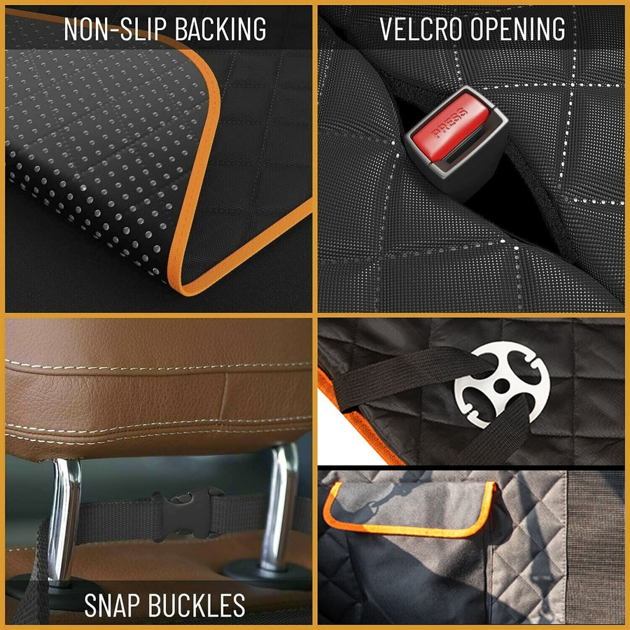 Pet Car dog Seat Cover Hammock NonSlip Protector Mat Waterproof Cat Dog Backseat