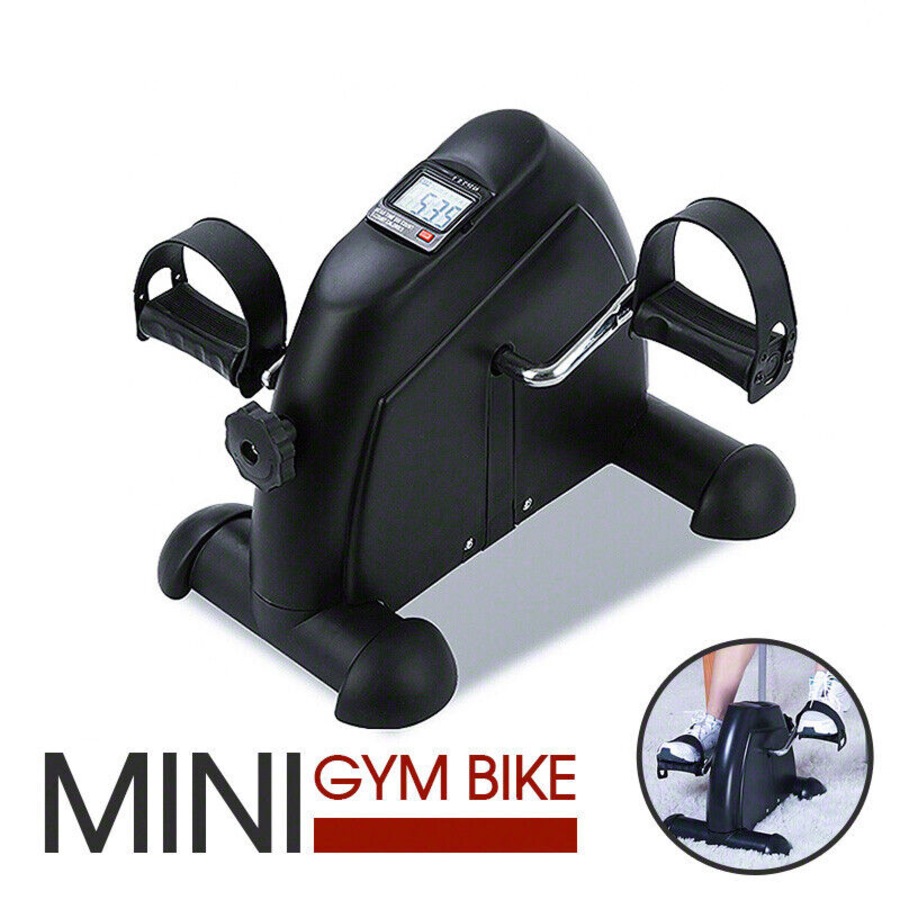 Portable Exercise Mini Bike Trainer Machine Desk Gym Pedal Cycle