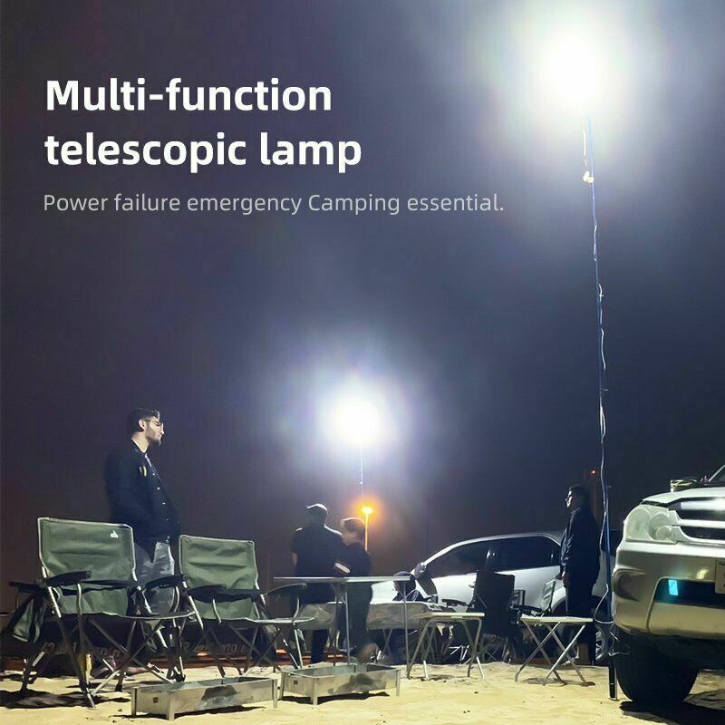 Buy Portable Telescopic Fishing Rod Lamp Light Cars Repair LED Lantern  Camping - MyDeal
