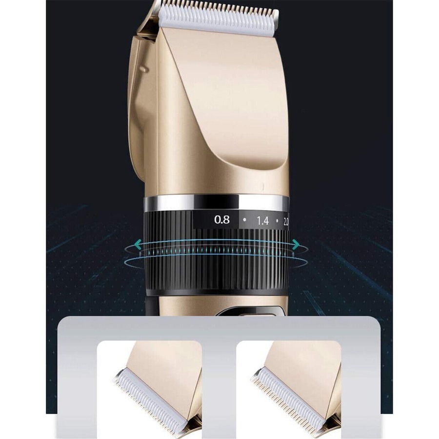 Professional Hair Clippers Men cordless hair trimmers washable Beard Trimmer 11Pc