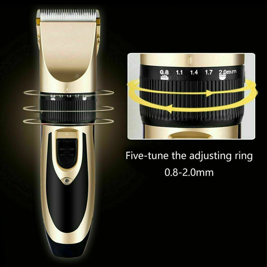 Professional Hair Clippers Men cordless hair trimmers washable Beard Trimmer 11Pc