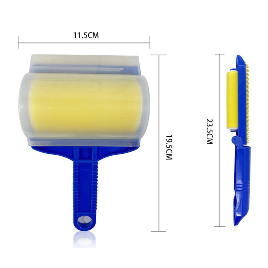 Reusable Sticky Buddy Picker Cleaner Lint Roller Pet Hair Remover Brush Tools