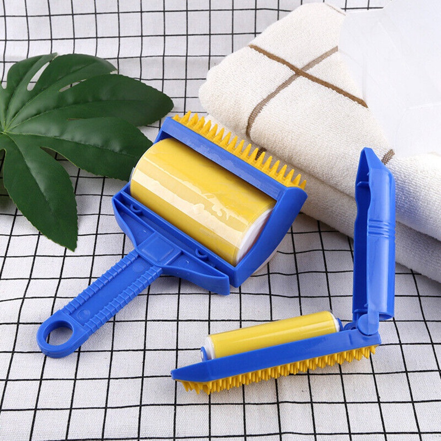 Reusable Sticky Buddy Picker Cleaner Lint Roller Pet Hair Remover Brush Tools