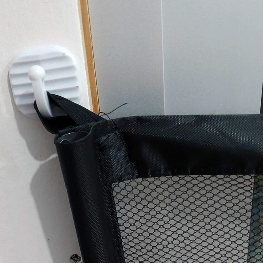 Safety Enclosure Dog Gate Barrier Mesh Safe Pet Anywhere Magic Guard&Install 72*110cm