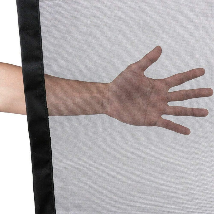 Safety Enclosure Dog Gate Barrier Mesh Safe Pet Anywhere Magic Guard&Install 72*110cm