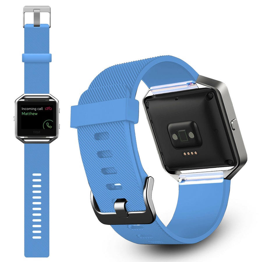 Silicone Gel Replacement Band Strap Bracelet Wristband for FITBIT BLAZE Sport