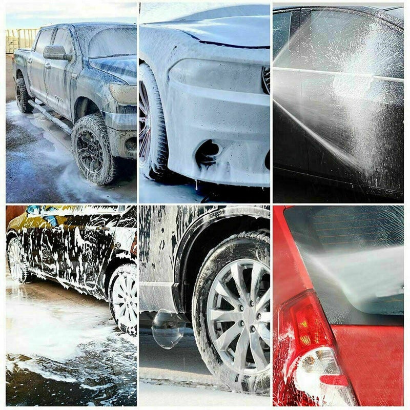 Pressure Snow Foam Washer Jet Car Wash Adjustable Lance Soap Spray Cannon  1/4